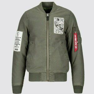 Alpha Industries Men's MA-1 No Sleep Flight Jacket